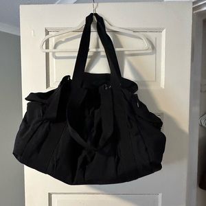 Athleta duffle bag- many compartments.